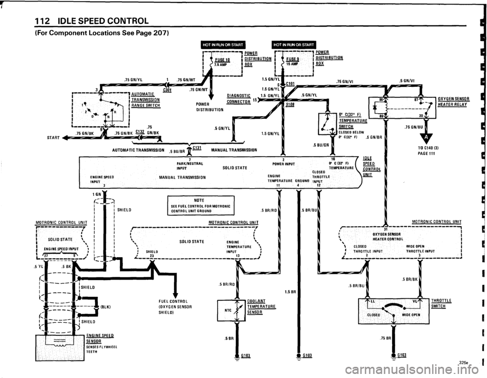 BMW 325e 1984 E30 Electrical Troubleshooting Manual 