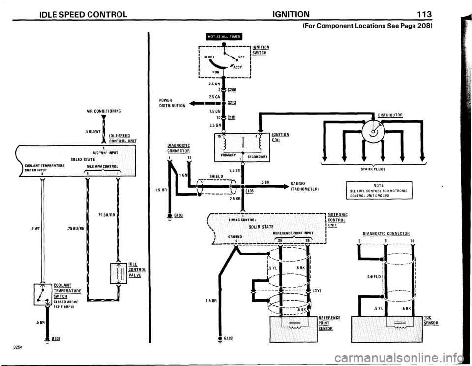 BMW 325e 1984 E30 Electrical Troubleshooting Manual 