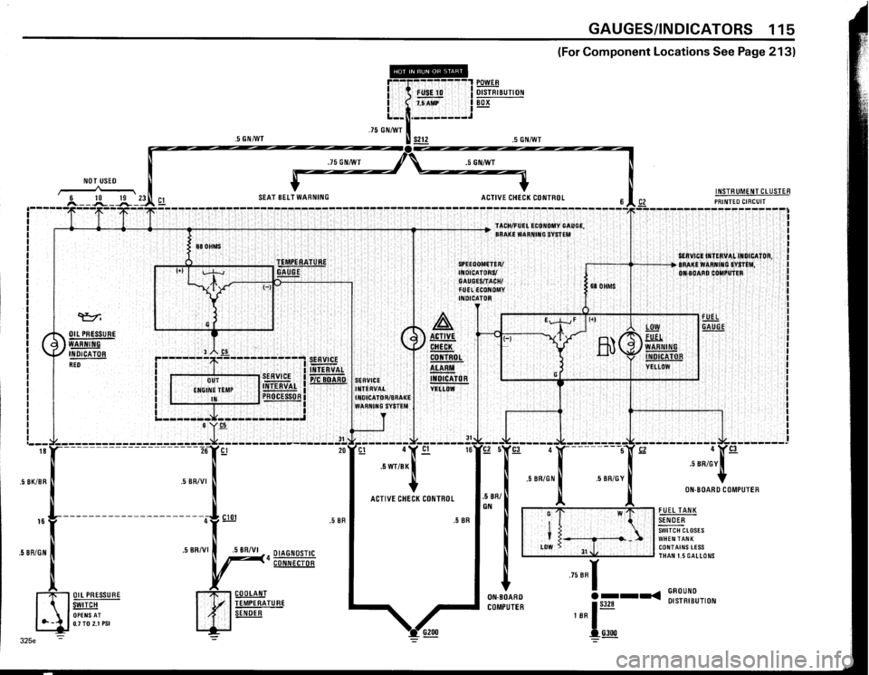 BMW 325e 1984 E30 Electrical Troubleshooting Manual 