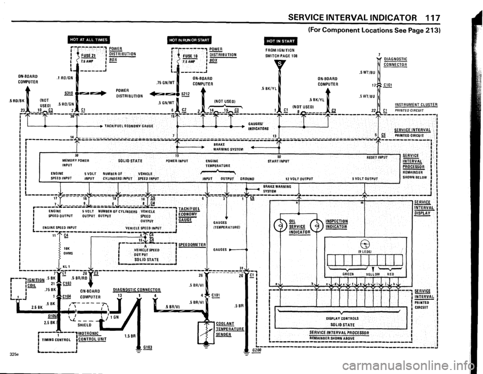 BMW 325e 1984 E30 Electrical Troubleshooting Manual 