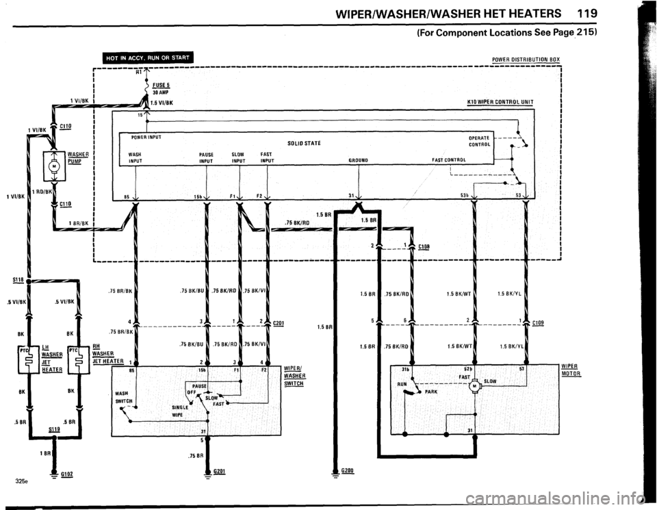 BMW 325e 1984 E30 Electrical Troubleshooting Manual 