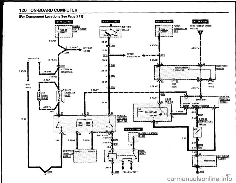 BMW 325e 1984 E30 Electrical Troubleshooting Manual 