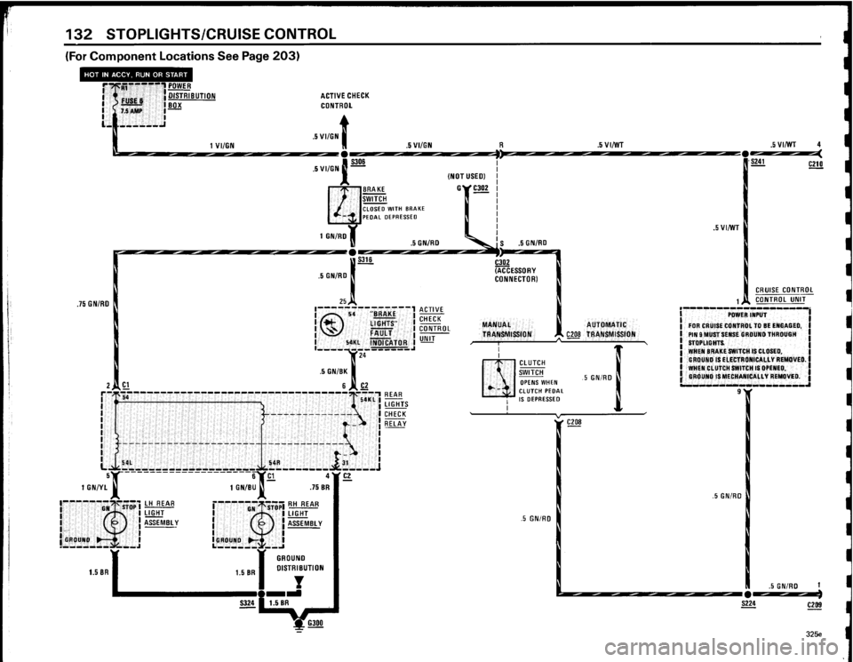 BMW 325e 1984 E30 Electrical Troubleshooting Manual 