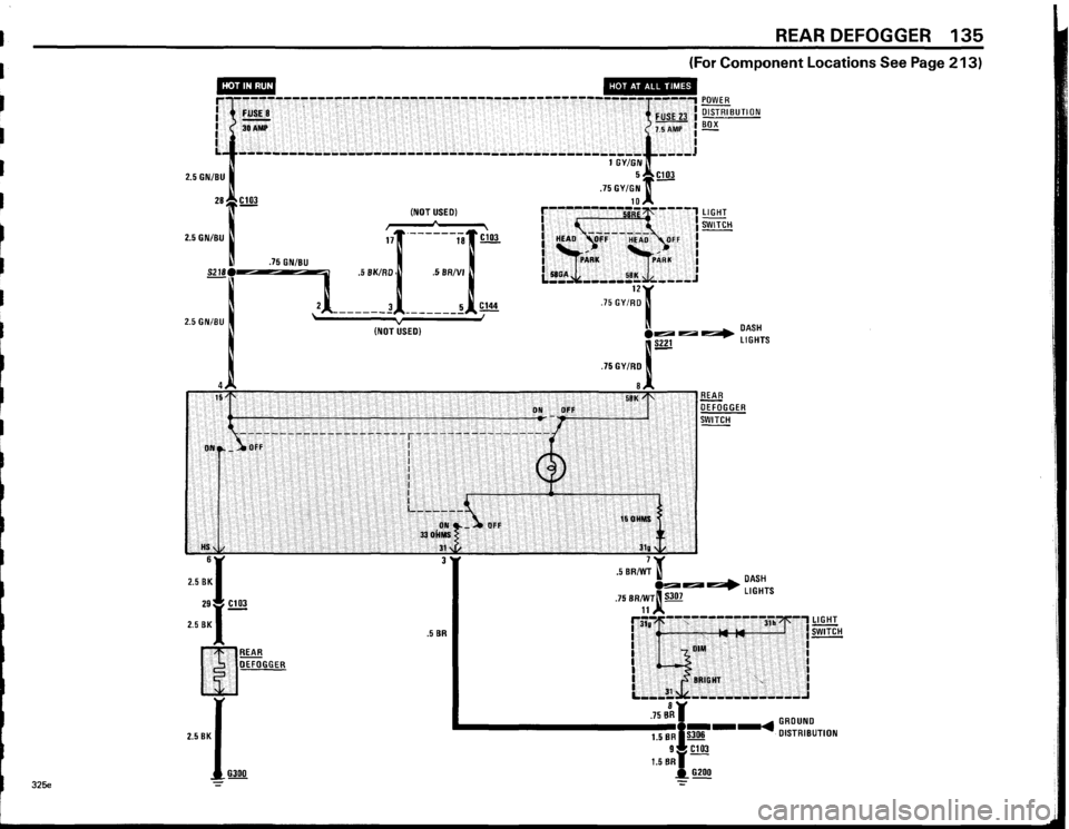 BMW 325e 1984 E30 Electrical Troubleshooting Manual 