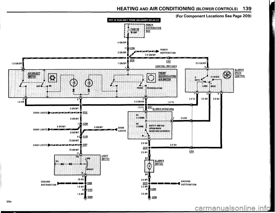 BMW 325e 1984 E30 Electrical Troubleshooting Manual 