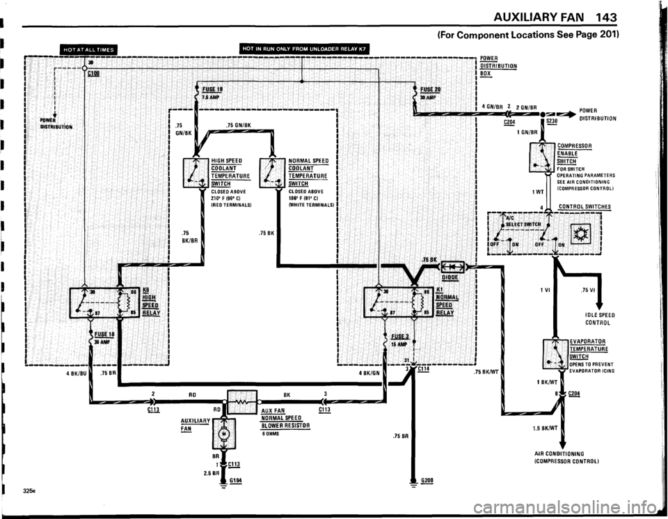 BMW 325e 1984 E30 Electrical Troubleshooting Manual 
