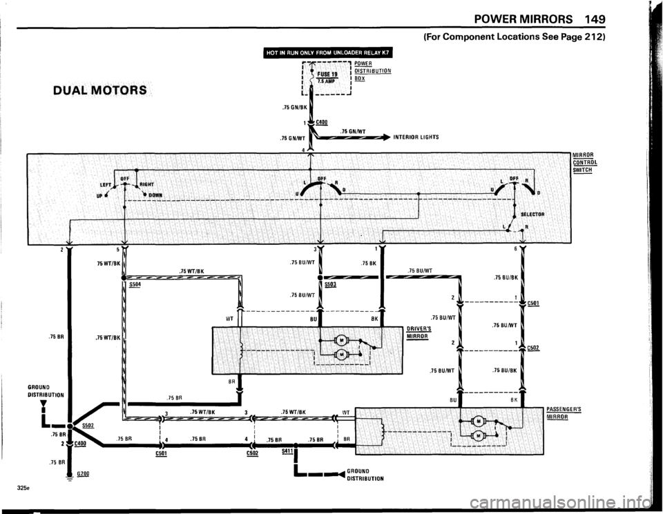 BMW 325e 1984 E30 Electrical Troubleshooting Manual 