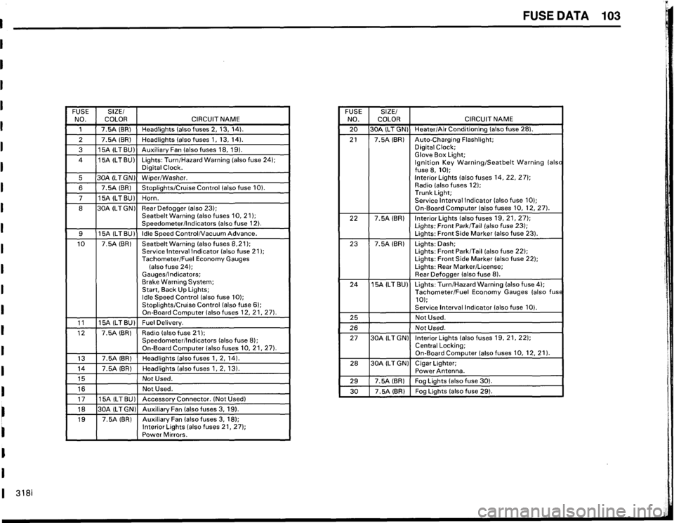 BMW 325e 1984 E30 Electrical Troubleshooting Manual 