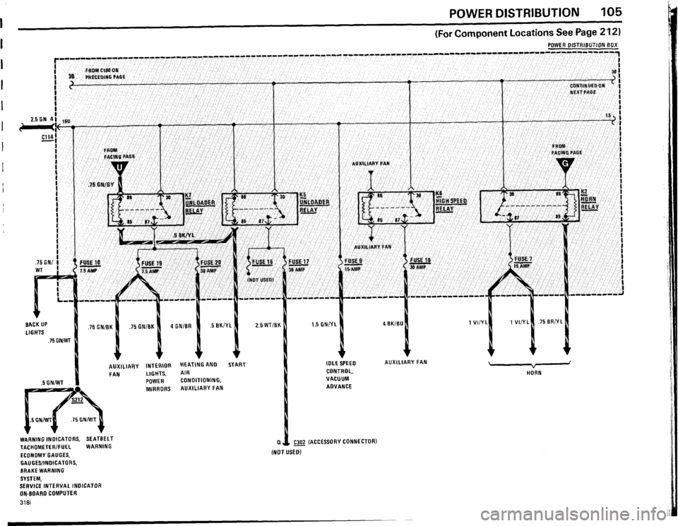 BMW 325e 1984 E30 Electrical Troubleshooting Manual 