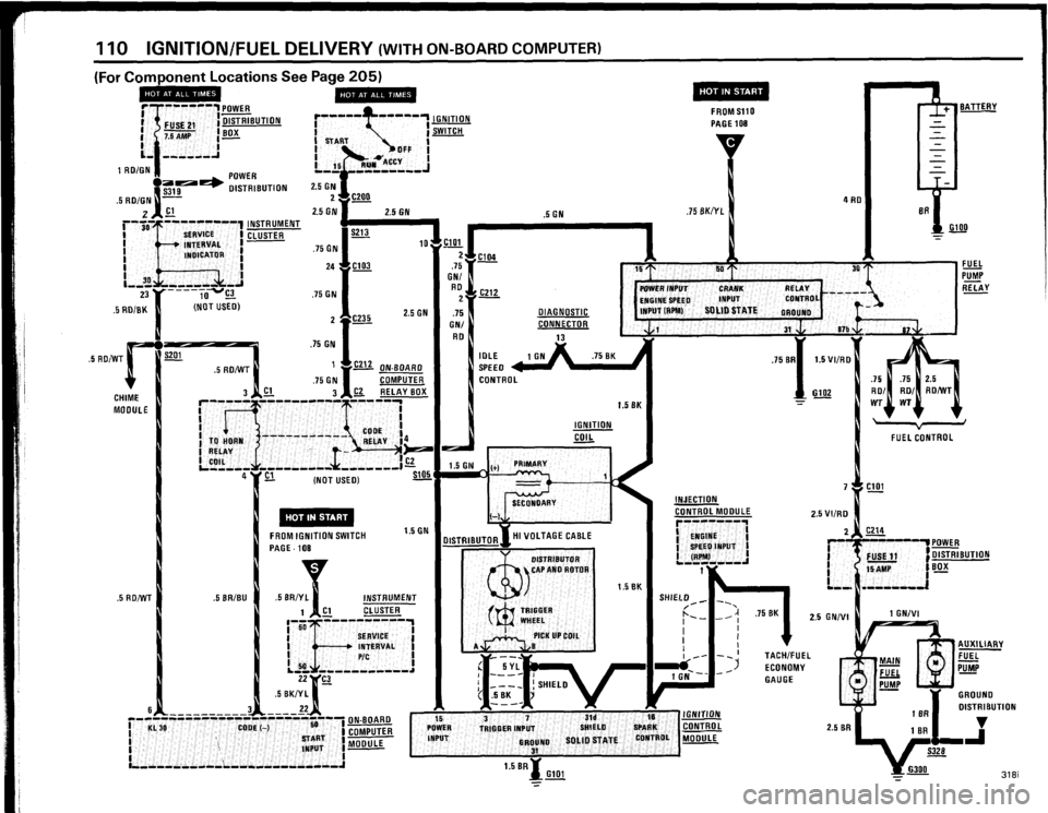 BMW 325e 1984 E30 Electrical Troubleshooting Manual 