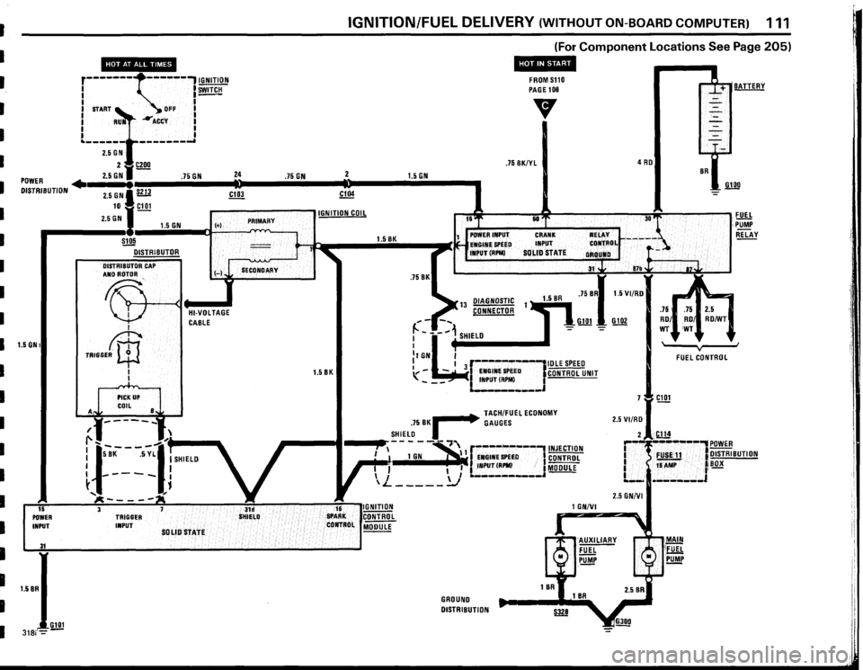 BMW 325e 1984 E30 Electrical Troubleshooting Manual 
