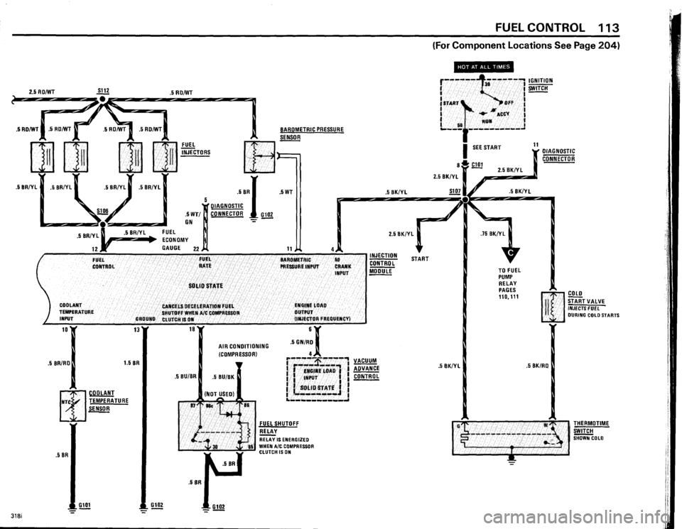 BMW 325e 1984 E30 Electrical Troubleshooting Manual 