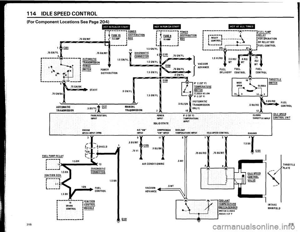 BMW 325e 1984 E30 Electrical Troubleshooting Manual 