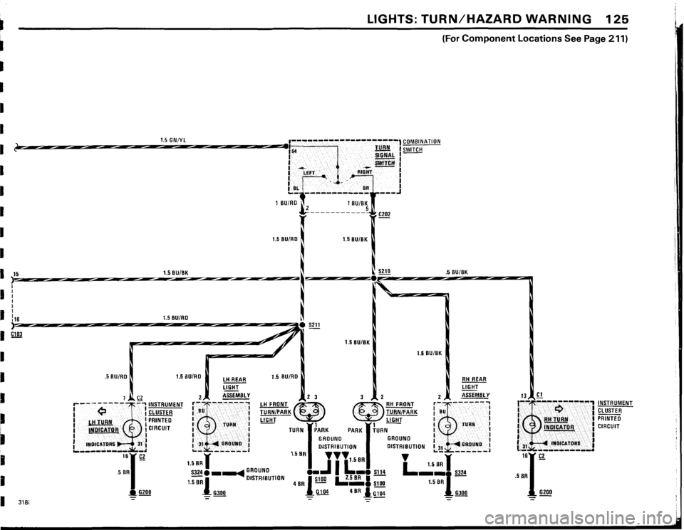 BMW 325e 1984 E30 Electrical Troubleshooting Manual 