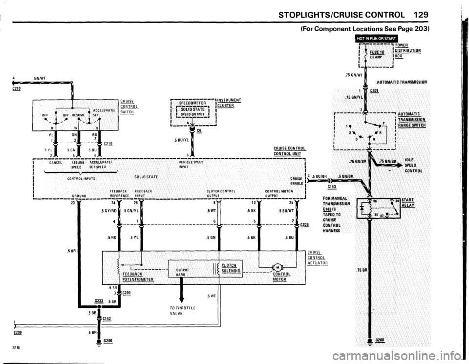 BMW 325e 1984 E30 Electrical Troubleshooting Manual 