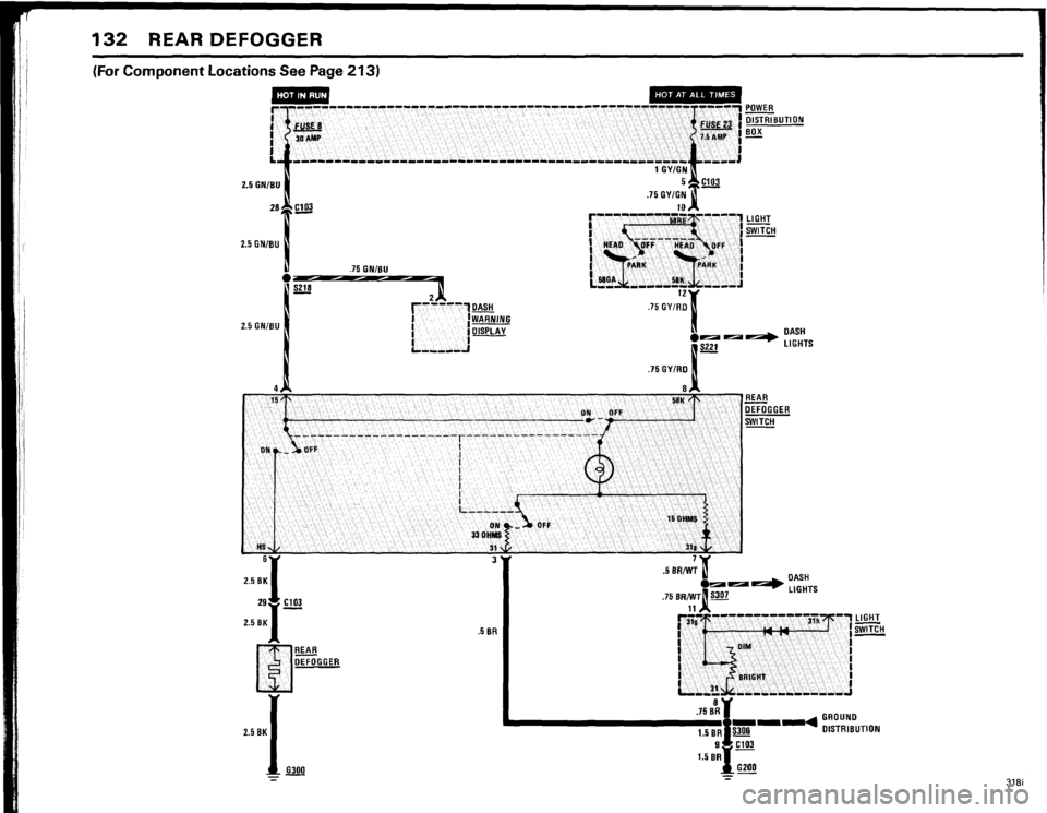 BMW 325e 1984 E30 Electrical Troubleshooting Manual 