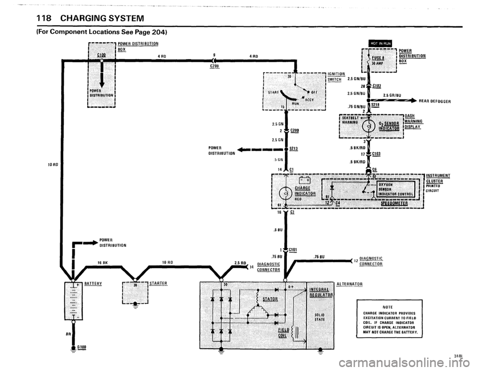 BMW 325e 1985 E30 Electrical Troubleshooting Manual 