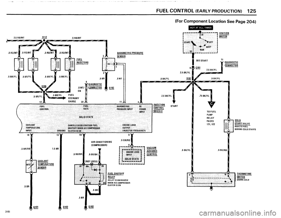 BMW 325e 1985 E30 Electrical Troubleshooting Manual 
