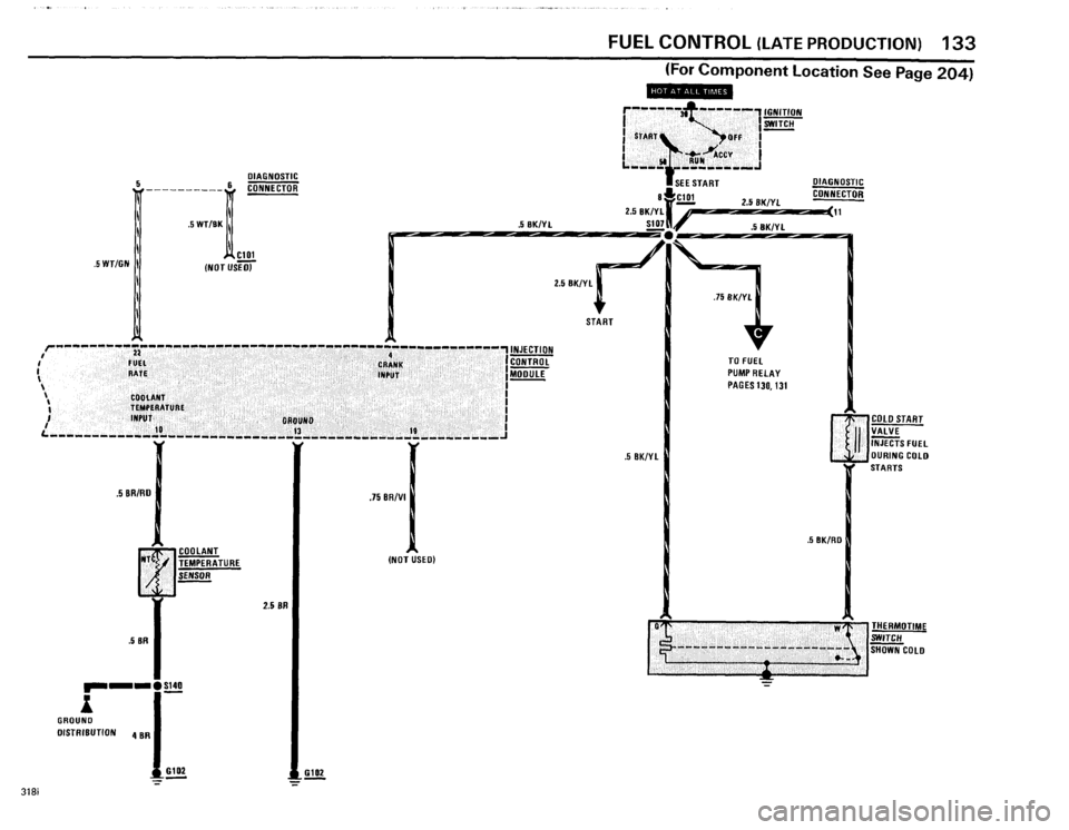 BMW 325e 1985 E30 Electrical Troubleshooting Manual 
