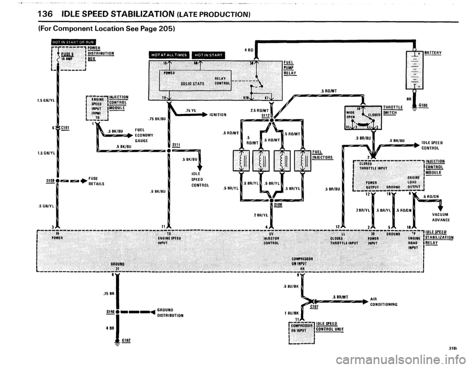 BMW 325e 1985 E30 Electrical Troubleshooting Manual 
