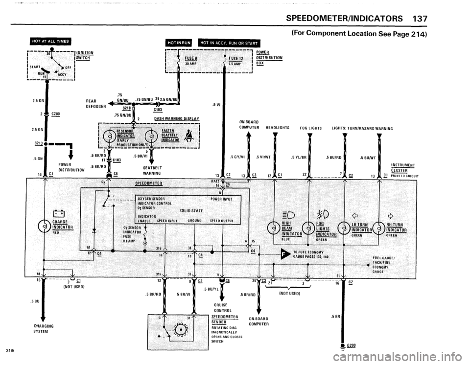 BMW 325e 1985 E30 Electrical Troubleshooting Manual 
