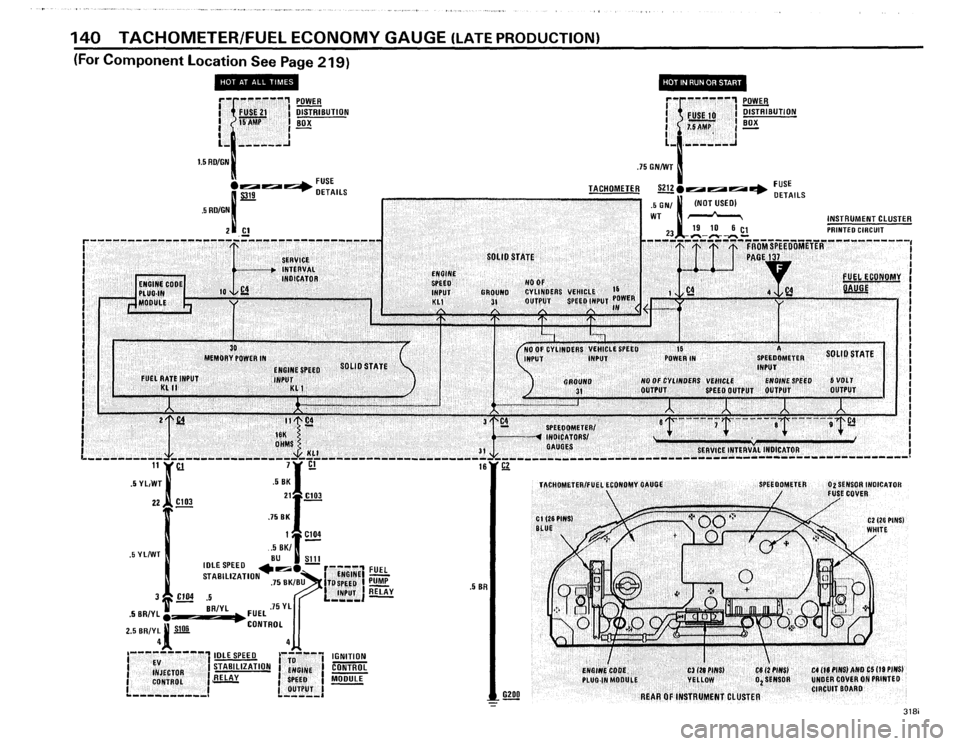 BMW 325e 1985 E30 Electrical Troubleshooting Manual 