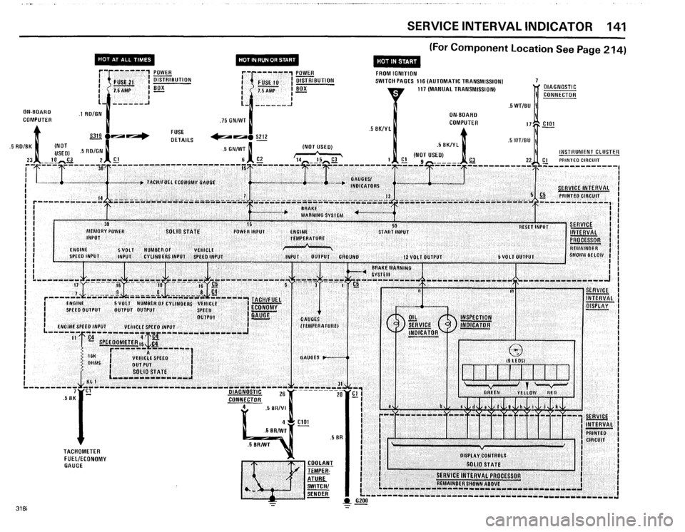 BMW 325e 1985 E30 Electrical Troubleshooting Manual 