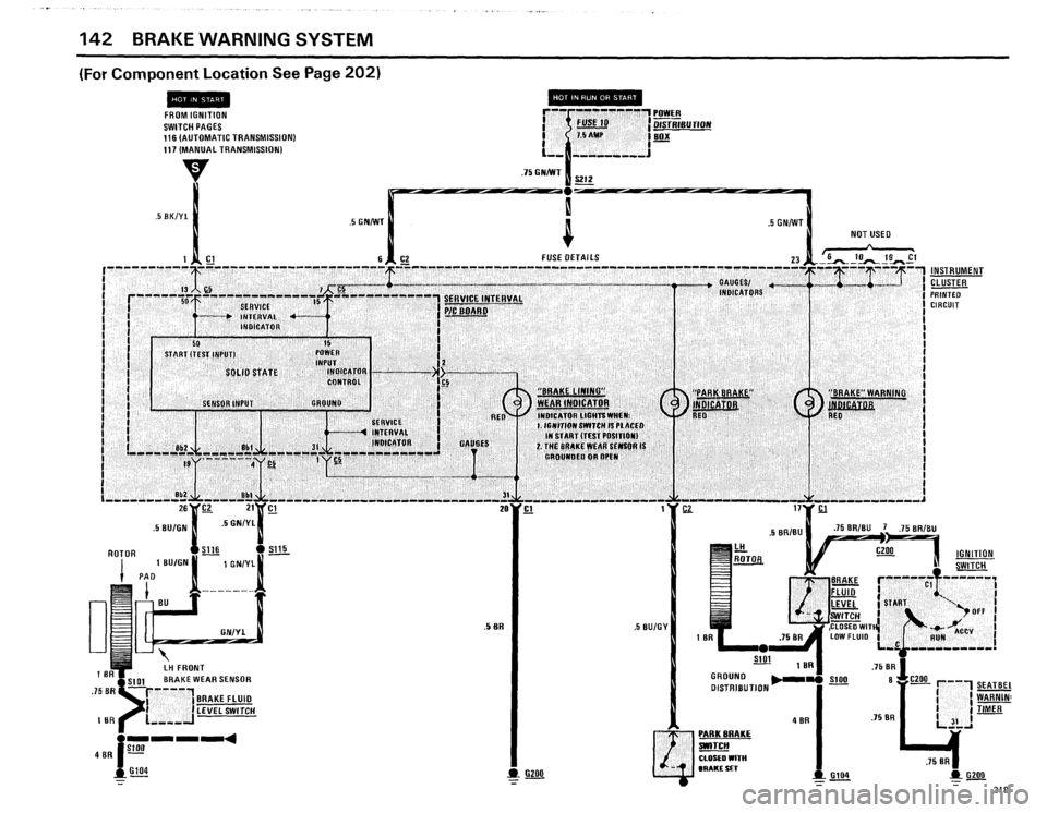 BMW 325e 1985 E30 Electrical Troubleshooting Manual 