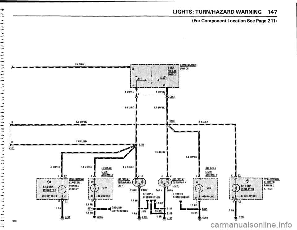 BMW 325e 1985 E30 Electrical Troubleshooting Manual 