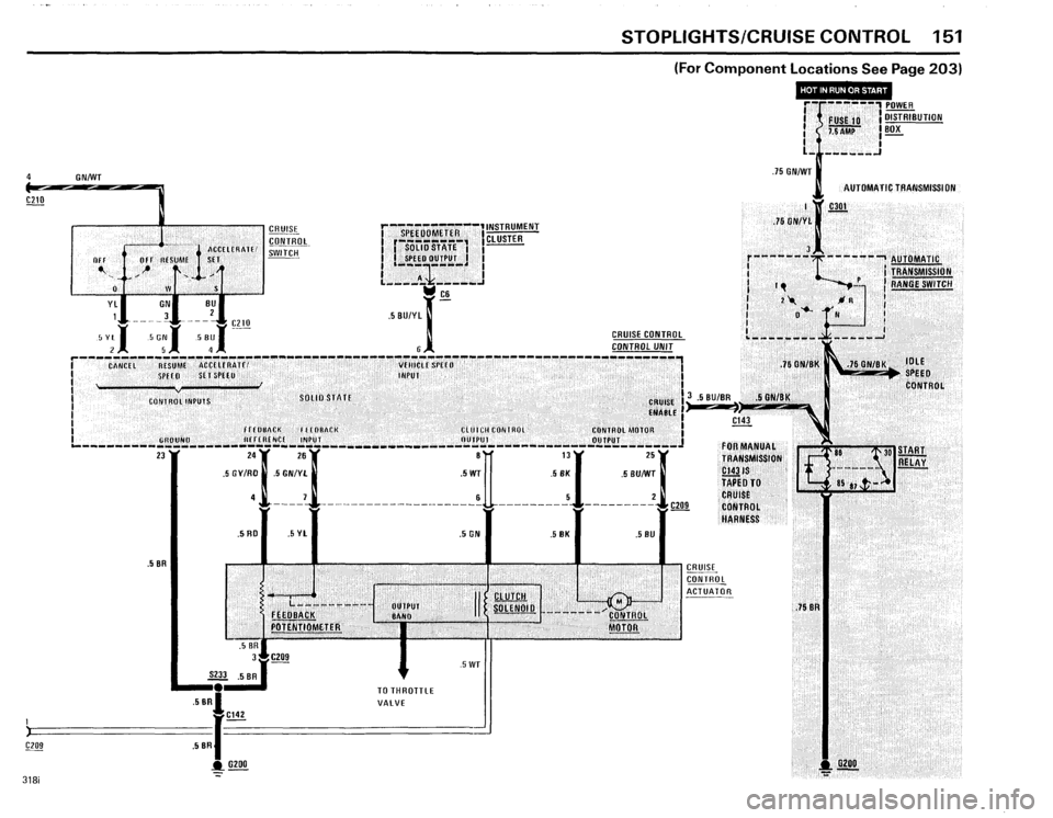 BMW 325e 1985 E30 Electrical Troubleshooting Manual 