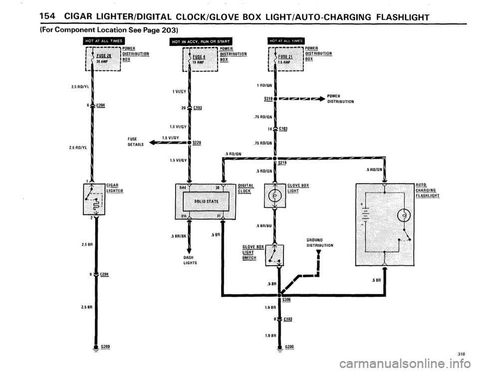 BMW 325e 1985 E30 Electrical Troubleshooting Manual 