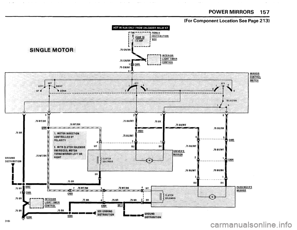 BMW 325e 1985 E30 Electrical Troubleshooting Manual 