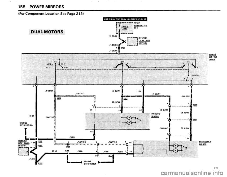 BMW 325e 1985 E30 Electrical Troubleshooting Manual 