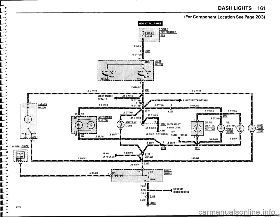 BMW 325e 1985 E30 Electrical Troubleshooting Manual 