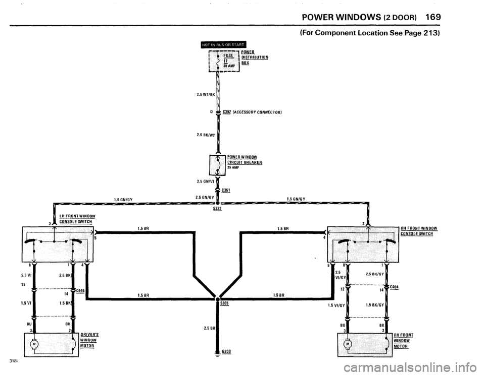 BMW 325e 1985 E30 Electrical Troubleshooting Manual 