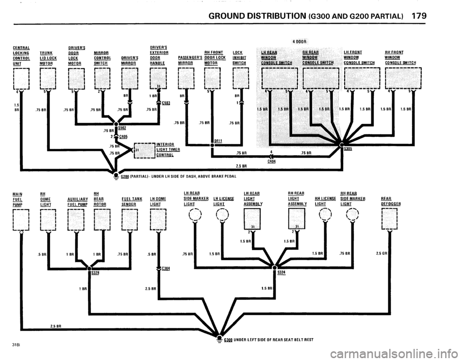 BMW 325e 1985 E30 Electrical Troubleshooting Manual 