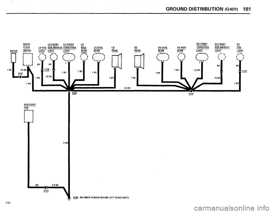 BMW 325e 1985 E30 Electrical Troubleshooting Manual 