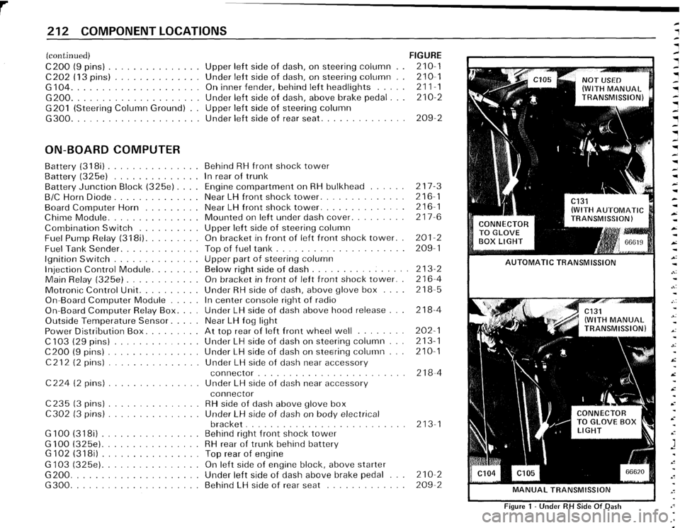 BMW 325e 1985 E30 Electrical Troubleshooting Manual 