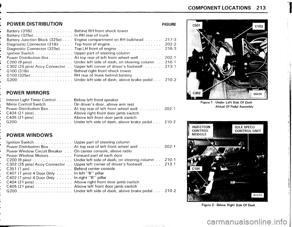 BMW 325e 1985 E30 Electrical Troubleshooting Manual 