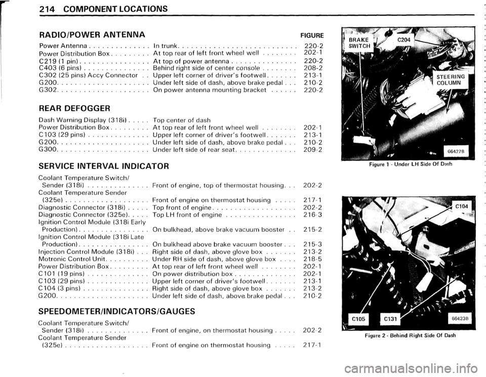 BMW 325e 1985 E30 Electrical Troubleshooting Manual 