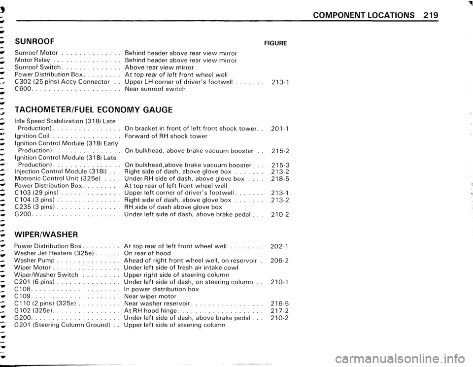 BMW 325e 1985 E30 Electrical Troubleshooting Manual 