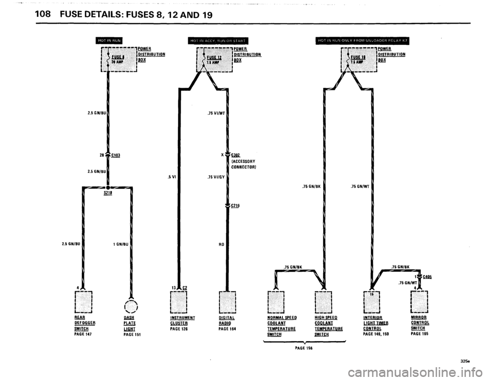 BMW 325e 1985 E30 Electrical Troubleshooting Manual 