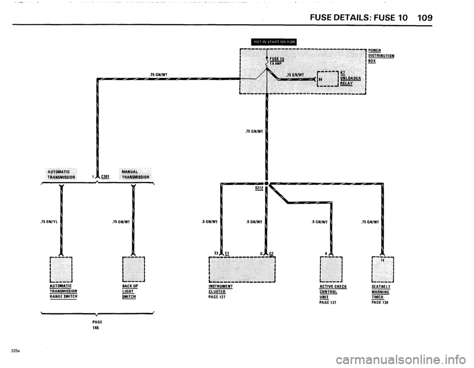 BMW 325e 1985 E30 Electrical Troubleshooting Manual 