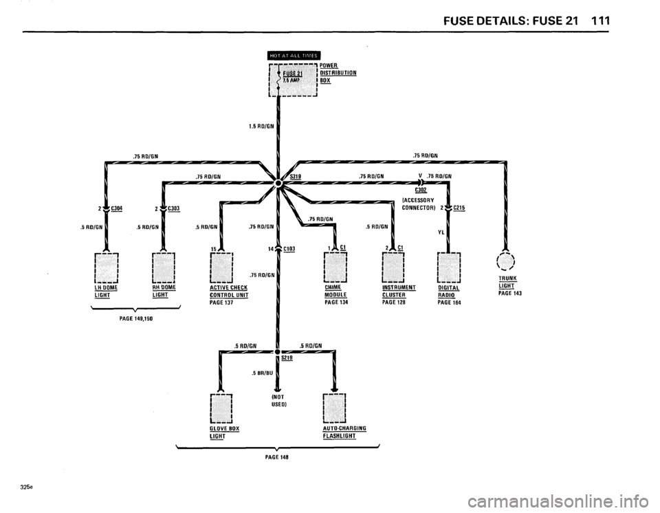 BMW 325e 1985 E30 Electrical Troubleshooting Manual 