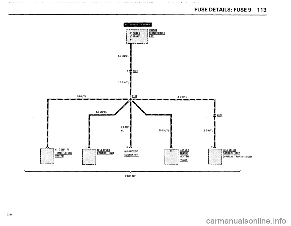 BMW 325e 1985 E30 Electrical Troubleshooting Manual 