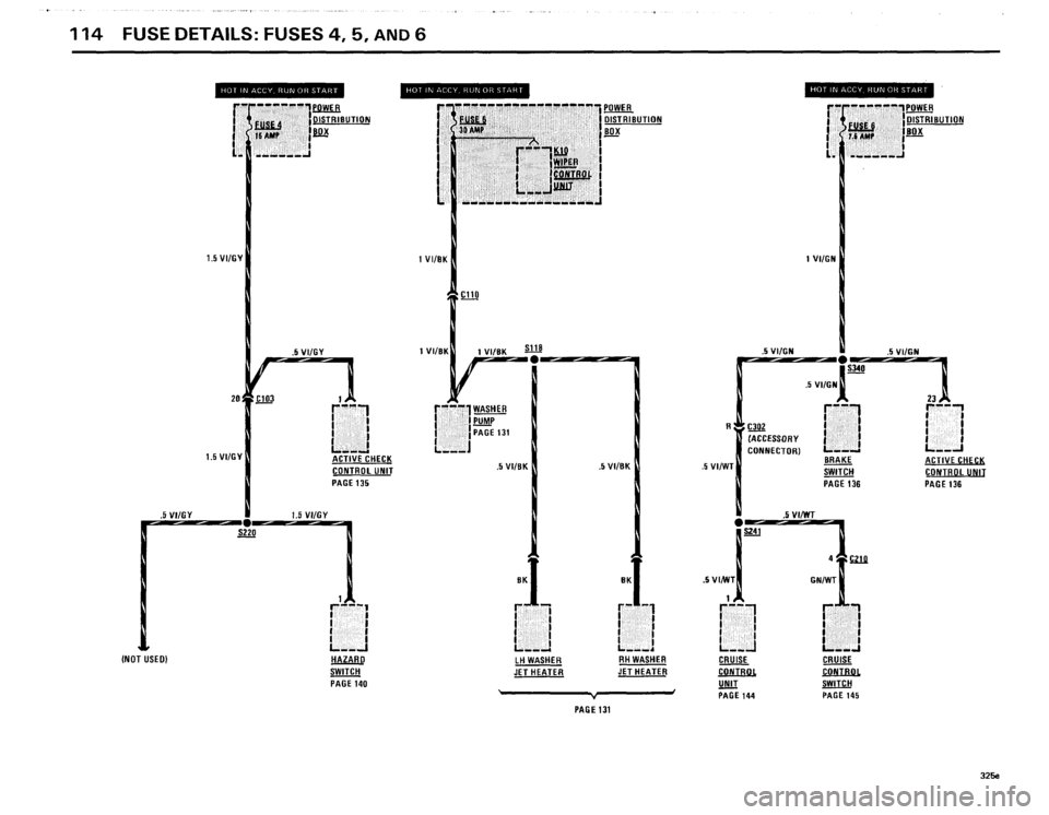 BMW 325e 1985 E30 Electrical Troubleshooting Manual 