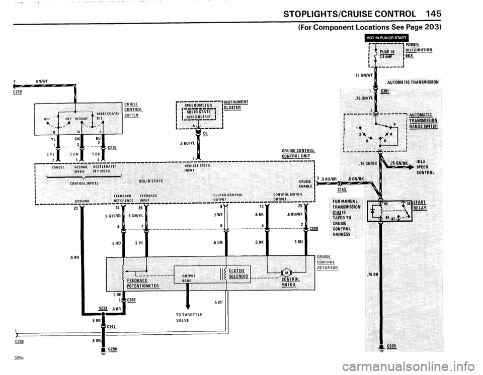 BMW 325e 1985 E30 Electrical Troubleshooting Manual 