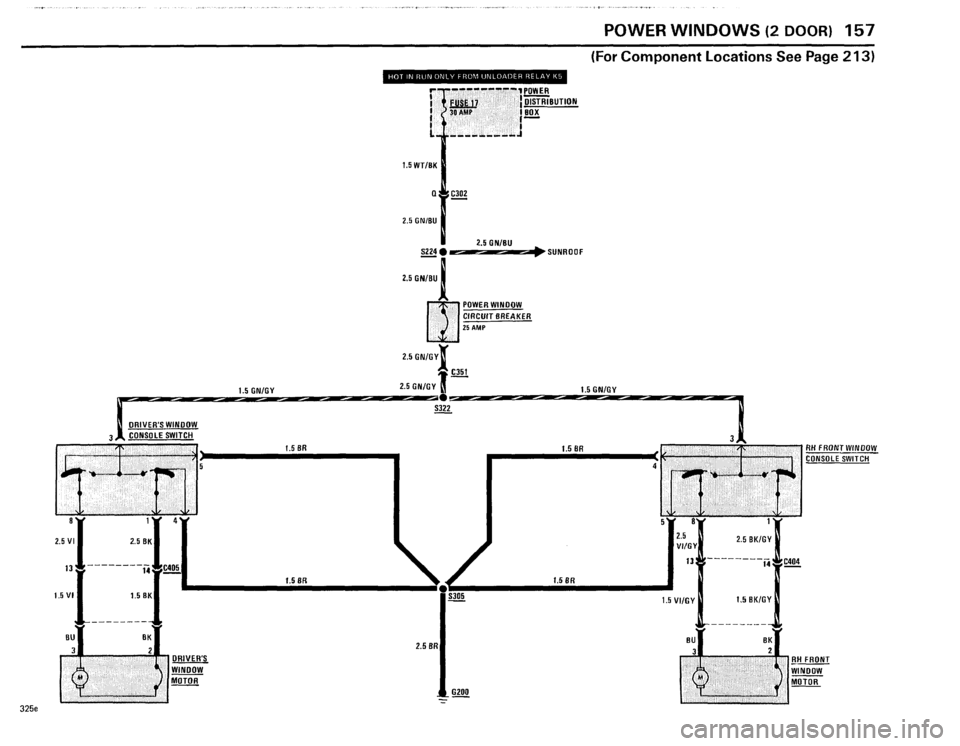 BMW 325e 1985 E30 Electrical Troubleshooting Manual 