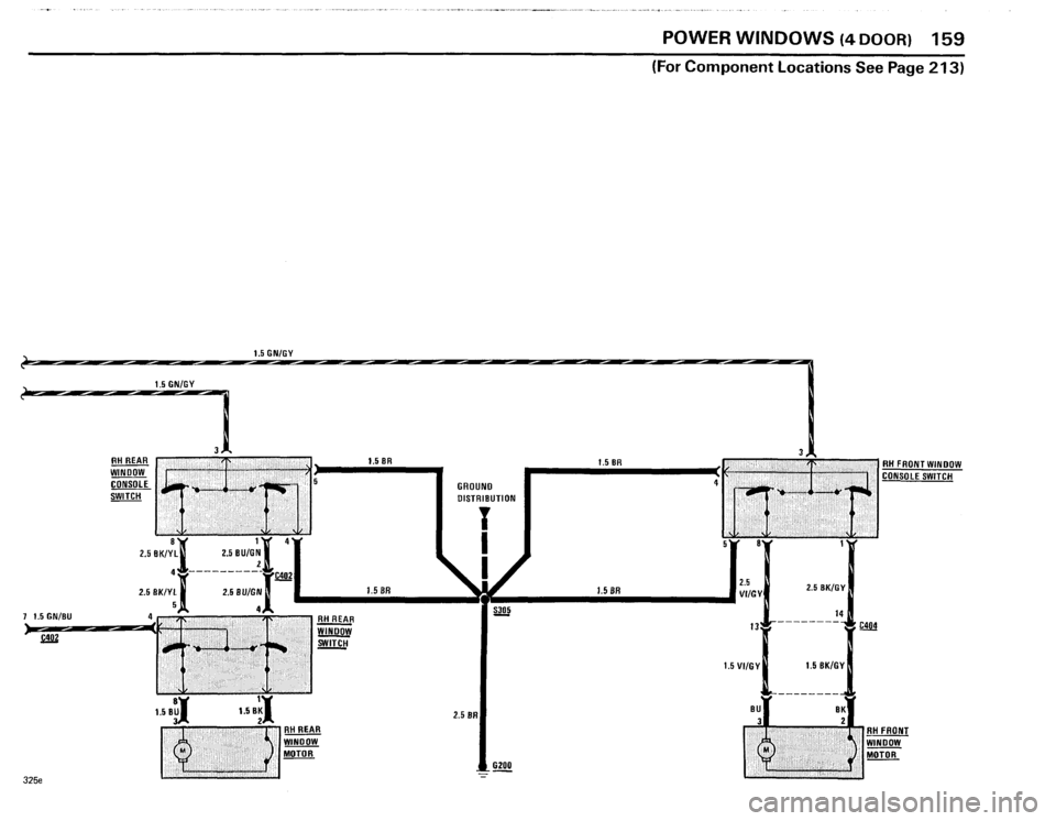 BMW 325e 1985 E30 Electrical Troubleshooting Manual 