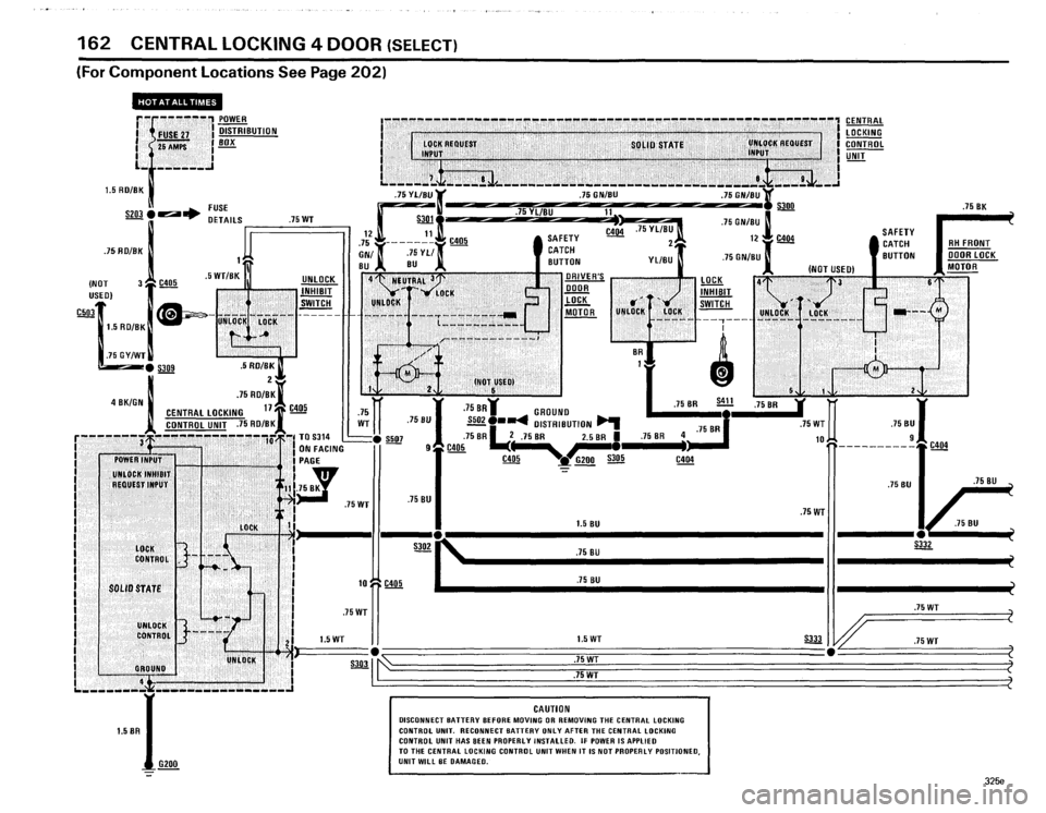 BMW 325e 1985 E30 Electrical Troubleshooting Manual 